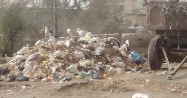 قارئ يشكو من انتشار أكوام القمامة فى قرية صهرجت الكبرى بميت غمر.. صور