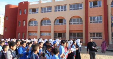 مدينة السادات: تشغيل مدرسة للتعليم الأساسى بالمنطقة السكنية 25 بالإسكان الاجتماعى