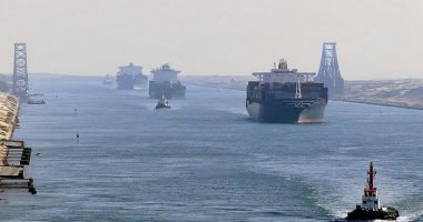 مهاب مميش: عبور 58 سفينة قناة السويس بحمولة 4.1 مليون طن