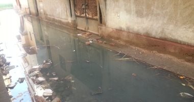 قارئ يشكو انتشار مياه الصرف الصحى بقرية برنبال بكفر الشيخ