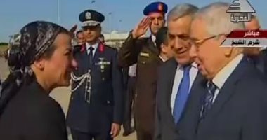 رئيس مجلس الأمة الجزائرى يصل مطار شرم الشيخ للمشاركة فى القمة العربية الأوروبية