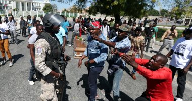 مقتل وإصابة 7 أشخاص فى اشتباكات بين متظاهرين وقوات الشرطة فى هايتى