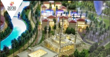صفحة "رؤية مصر 2030" تنشر صور إنشاء "مسجد المولى" بمدينة العلمين الجديدة