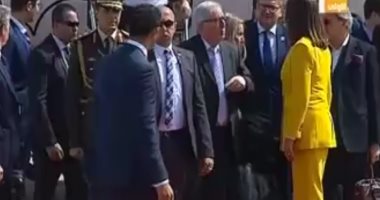 فيديو.. فيدريكا موجرينى تصل مطار شرم الشيخ للمشاركة فى القمة العربية الأوروبية