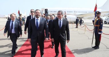 رئيس وزراء لبنان يصل شرم الشيخ للمشاركة فى أعمال القمة العربية الأوروبية