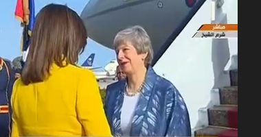 فيديو.. رئيسة وزراء بريطانيا تصل شرم الشيخ للمشاركة فى القمة العربية الأوروبية