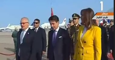 فيديو.. وصول رئيس وزراء إيطاليا إلى شرم الشيخ للمشاركة فى القمة العربية الأوروبية