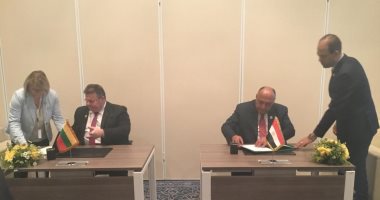 مصر وليتوانيا توقعان اتفاقية لإعفاء جوازات السفر الدبلوماسية من تأشيرات الدخول