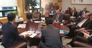 مهاب مميش يلتقى رئيس بنك التصدير الكورى لبحث التعاون بالمنطقة الاقتصادية