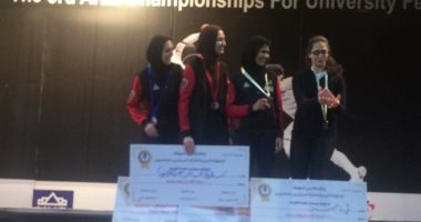 فوز لاعبى جامعة الإسكندرية بنهائى البطولة الثالثة للمبارزين بجامعة بنى سويف