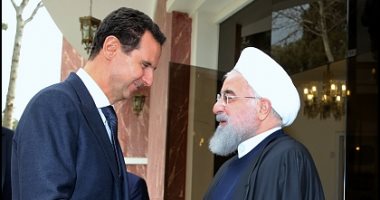 شاهد.. صورة أغضبت وزير خارجية إيران وزادت الخلاف مع روحانى.."الأسد" كلمة السر