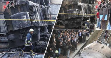  تجديد حبس 6 متهمين بحادث قطار محطة مصر