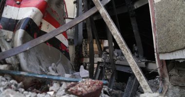 التحقيقات الأولية فى حادث قطار محطة مصر: سائق الجرار المسئول الأول