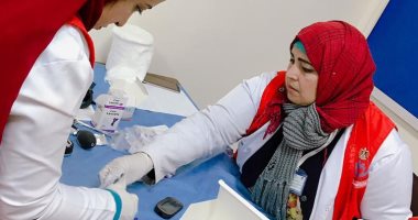 لجان مبادرة 100 مليون صحة تستقبل طلاب طب طنطا