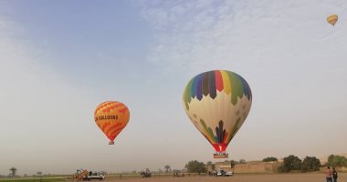 صور.. الأقصر تحتل المركز الثانى عالميا بتطبيق معايير السلامة برحلات البالون الطائر