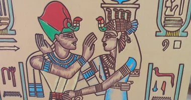 لوحات وجداريات فنية تزين أسوان خلال منتدى الشباب العربى الأفريقى
