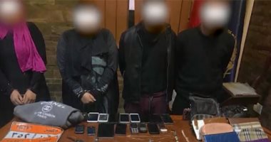 فيديو..الداخلية تضبط عصابة تخطف حقائب السيدات بالطريق العام