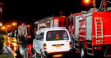 الدفع بـ7 سيارات إطفاء للسيطرة على حريق مصنع بالقناطر الخيرية 