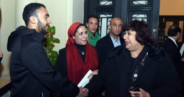 صور.. وزيرة الثقافة تشهد أولى فعاليات نادى السينما بالإسكندرية