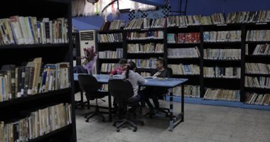 رغم الحرب.. مكتبة مدرسية فى سوريا تحتوى على 100 ألف كتاب للاستعارة