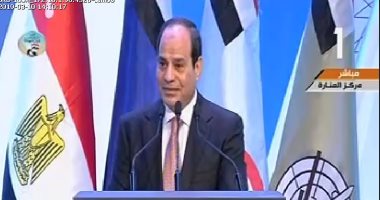 الرئيس: مصر كانت مقبرة للغزاة والآن حائط صد ضد الإرهاب وحماية الأوطان مش بالكلام