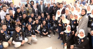 افتتاح الملتقى التوظيفى التاسع بكلية الصيدلة جامعة المنصورة