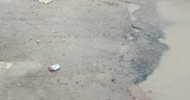 صور.. شكوى من كسر ماسورة مياه بشارع العمدة الجديد فى الهرم