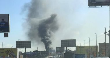السيطرة على حريق هائل بجوار مصنع أخشاب بمدينة السادات فى المنوفية