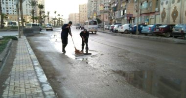 محافظ الإسكندرية: تم التعامل الفورى مع تجمعات مياه الأمطار