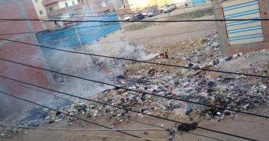 قارئ يشكو انتشار القمامة فى طنطا.. ويؤكد: تسبب الأمراض لإشعال النيران بها
