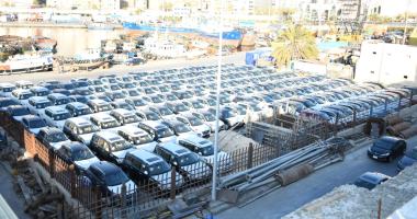 رئيس ميناء الإسكندرية يوضح حقيقة تكدس السيارات بسبب "خليها تصدى" .. صور