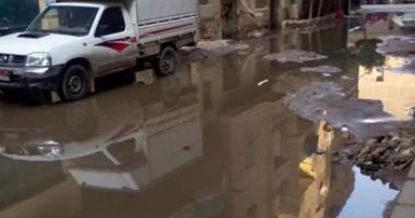 شكوى من غرق شوارع مساكن الرحمن فى البحيرة بمياه الصرف الصحى 