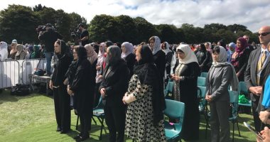 فيديو وصور.. وزيرة الهجرة تشارك فى الجنازة الرسمية لشهداء حادث مسجدى نيوزيلندا