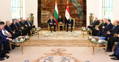 صور.. السيسى: نشكر بلغاريا على مواقفها المتوازنة تجاه مصر