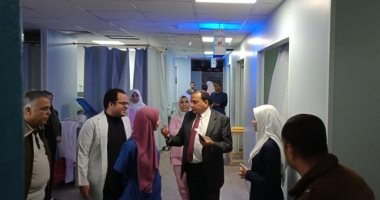 إحالة أطباء بمستشفى جامعة بنى سويف إلى التحقيق لتقصيرهم فى العمل