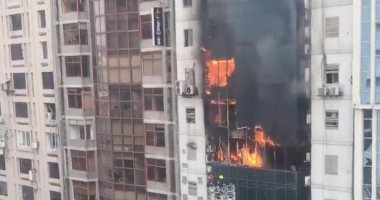 مصرع 5 على الأقل وإصابة 60 جراء حريق بمبنى مرتفع فى بنجلاديش