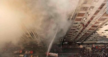 ارتفاع حصيلة ضحايا حريق فى مبنى ببنجلاديش إلى 25 قتيلا