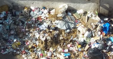 انتشار القمامة بمنطقة حدائق أكتوبر ومطالب بتخصيص صناديق 