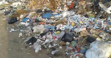 الأهالى يشكون من انتشار القمامة بالشارع الجديد بمدينة السلام