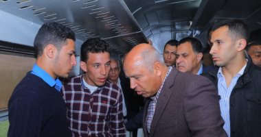 اليوم.. وزير النقل يزور ورش سكة حديد كوم أبو راضى ببنى سويف لمتابعة أعمال الصيانة