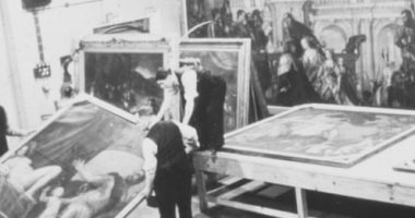 متحف بـ لندن يروى كيف تم الحفاظ على اللوحات خلال الحرب العالمية الثانية..صور