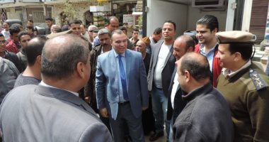 صور.. مدير أمن المنوفية يتفقد معرض السلع والمنتجات بمدينة الباجور