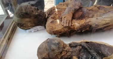 "الآثار" تكشف تفاصيل اكتشاف مقبرة "توتو وزوجته" فى سوهاج.. فيديو