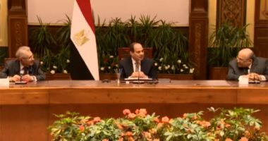 فيديو.. السيسى يلتقى أعضاء مجلس أمناء مكتبة الإسكندرية