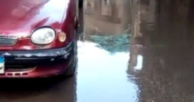 مياه الصرف الصحى تغرق شارع بشبرا ومطالب بتغيير المواسير المتهالكة
