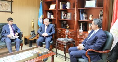 وزير الآثار يستقبل سفير دولة آرمنيا بمصر لبحث سبل التعاون