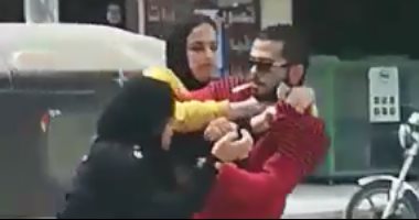 إلقاء القبض على طالب جامعى تحرش بفتاة فضربته وصاحبتها علقة ساخنة