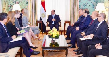 السيسى يستقبل "إيفانكا ترامب".. وابنة الرئيس الأمريكي تشيد بجهود تمكين المرأة بمصر