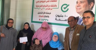 السودانيون والفلسطينيون الأكثر إقبالا بفحص 100 مليون صحة للأجانب بالشرقية