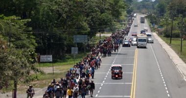 صور.. مواطنو هندوراس يواصلون ترك دولتهم ويهاجرون إلى الولايات المتحدة